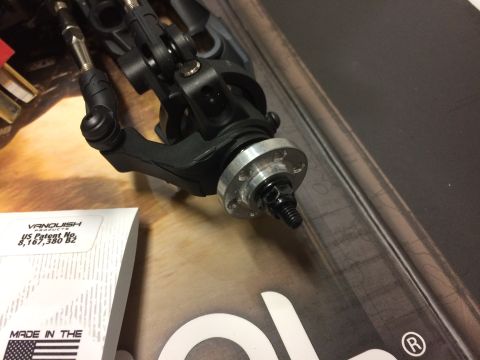 1989 Ford Bronco - This image shows a close-up of a suspension part for an RC car, not a 1989 Ford Bronco.