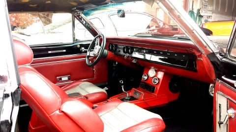 1964 Mercury Comet - Painted dash inserts Black