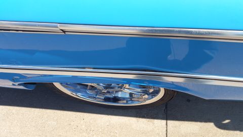 1963 Ford Galaxie - someone backed into the quarter