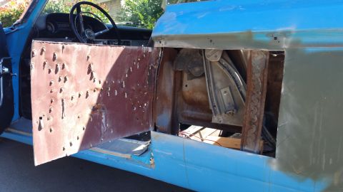 1963 Ford Galaxie - lol look at all the worm holes