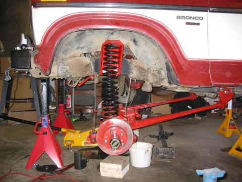 1985 Ford Bronco - Coils on