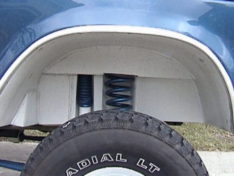 1995 Ford Bronco - Front passenger side wheel well insert concept