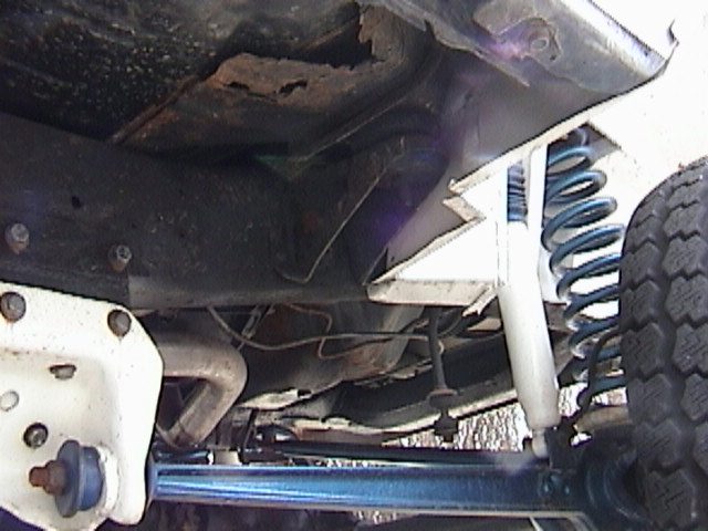 Passenger side contral arm