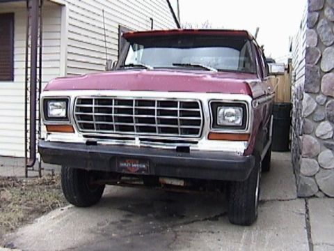 1995 Ford Bronco - Mikes red 78.