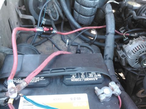 1990 Ford F-250 - i originally used a battery cable to connect the battery to the alternator which deleted the factory fuse-able link. while it worked great…