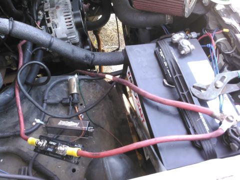 1990 Ford F-250 - i originally used a battery cable to connect the battery to the alternator which deleted the factory fuse-able link. while it worked great…