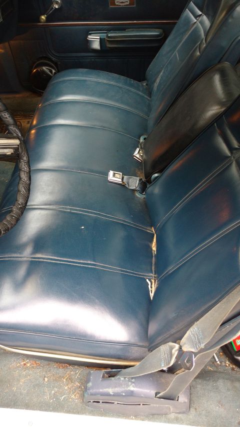 1979 Ford Ranchero - seat interior