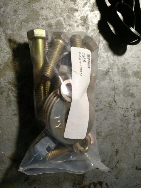 1992 Ford Bronco - Radius arm cap bolt kit from Wild Horses. This was intended for the earlier Broncos but works on the '78 or '79 axles as well. The bolts ar…
