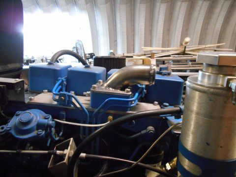 1992 Ford Bronco - This image shows a close-up view of engine components, not a complete vehicle.