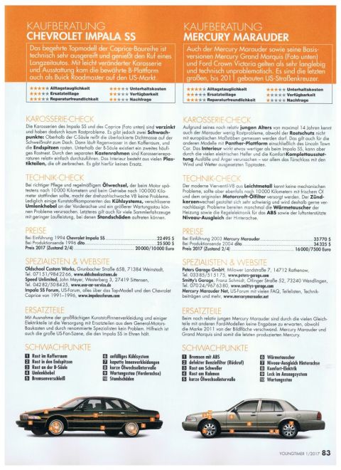 2003 Mercury Marauder - Mercury Marauder sedan shown with various points of interest highlighted.