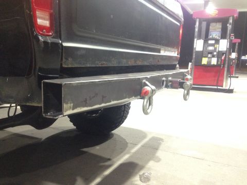 Rear Bumper Fabrication