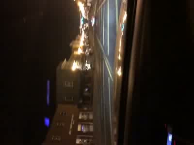 2005 Mercury Grand Marquis - quick small pull through my hometown with cutouts open