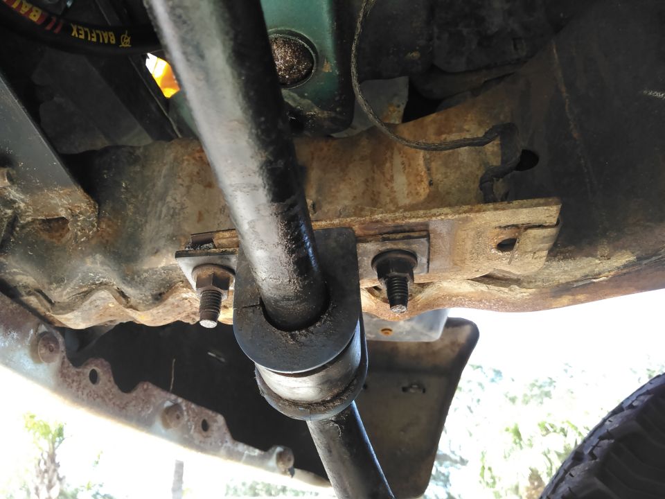 this is how it turned out. might be a good idea to add a washer or 2 the same thickness as that mounting tab on the front bolt to keep it from having issues. but it will be fine without them.