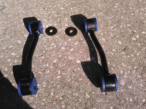 1996 Ford Bronco - i replaced the cheap rubber bushings with Moog theroplastic bushings which should last longher