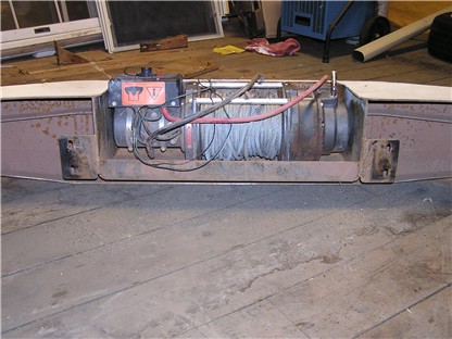 1993 Ford Bronco - This photo shows a winch installed on a bumper, not a complete vehicle.