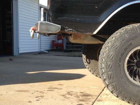 Rear Bumper Fabrication
