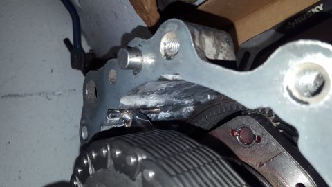 1991 Ford Bronco - BW1356 oil pump arm modified and ready for reassembly