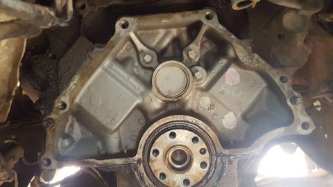 1991 Ford Bronco - This thing leaks a fair amount of oil but I'm going to build a 408W to replace it anyways.