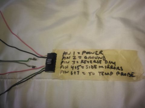 1990 Ford F-250 - the wiring is pretty simple. it needs a power and ground. for the tempature display it needs 2 wires ran for the sensor. optionally you can…