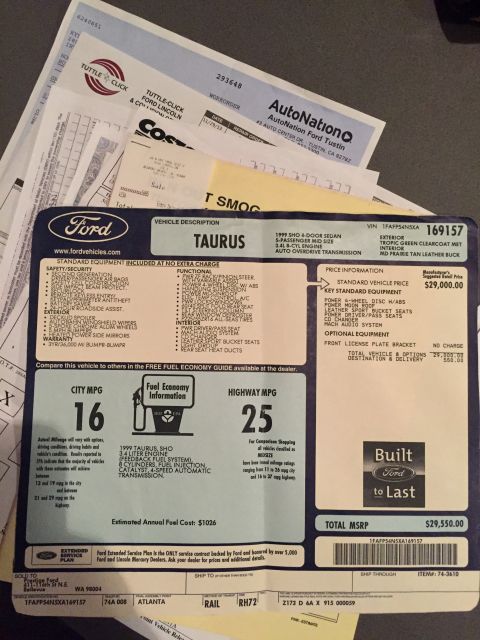 1999 Ford Taurus photo
