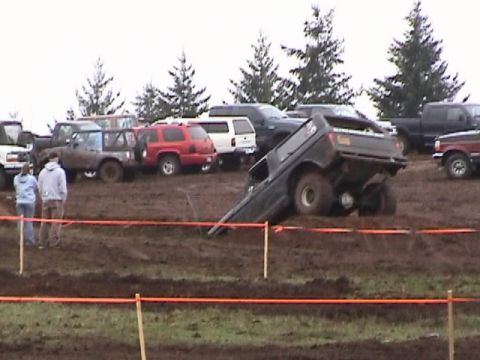 1994 Ford Explorer - Jim H playing on a big tank trap?