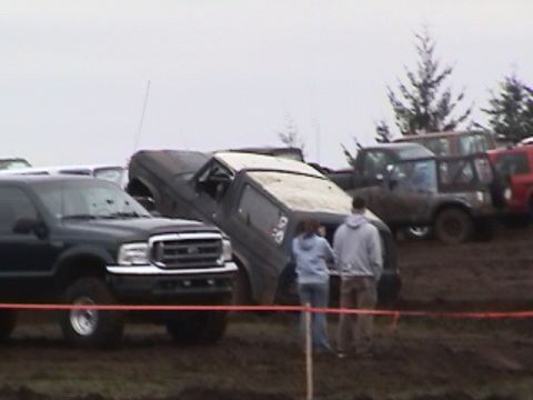 1994 Ford Explorer - Jim coming out the other side of the tank trap?