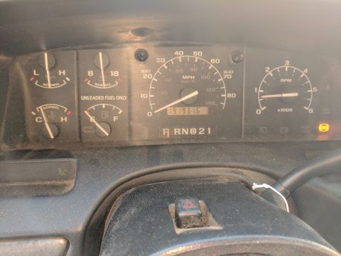 1995 Ford Bronco - I may have let the tank get a bit low.