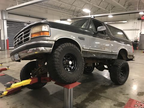 1995 Ford Bronco - New deaver springs front & rear
