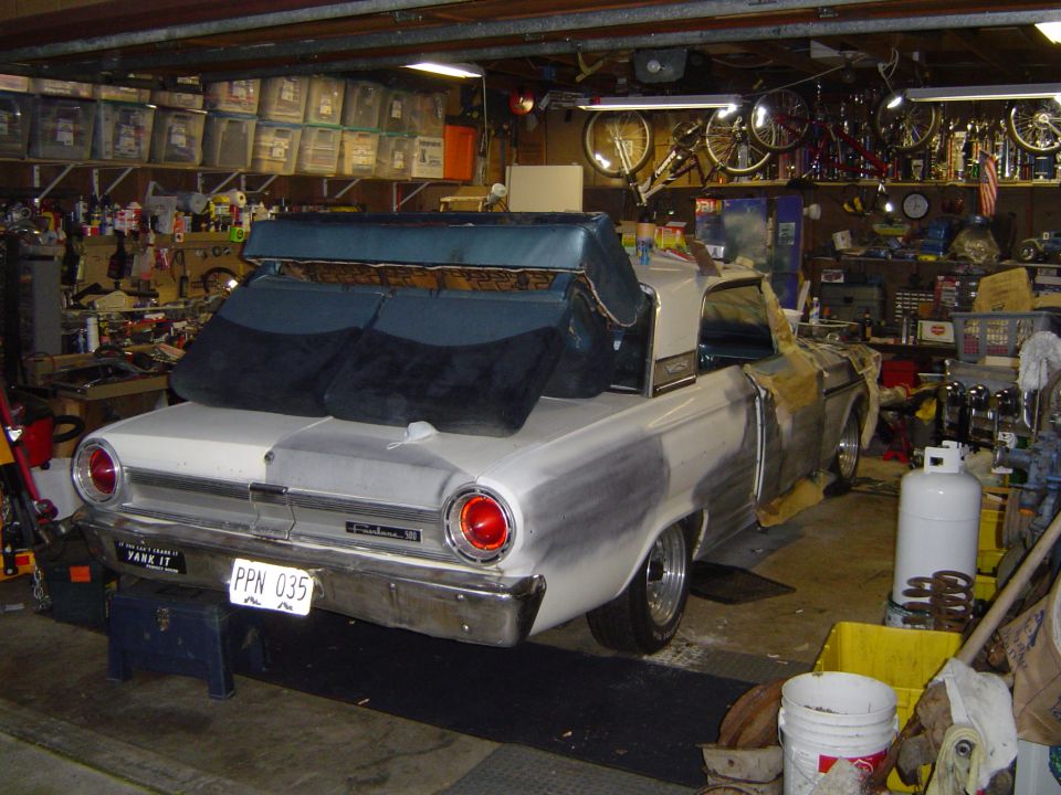 Amazing that we are acomplising anything in this garage