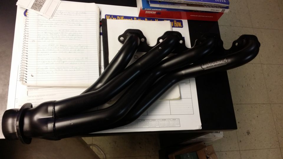 Well, at least it's better than the stock manifolds. Note that these are painted, not coated. The paint will flake off.
