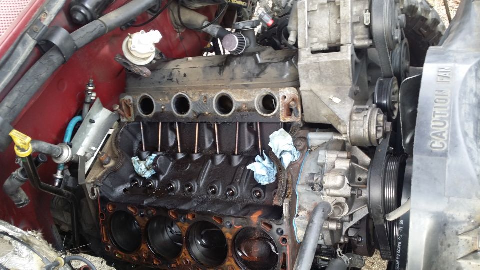 Just for two exhaust manifold bolts....