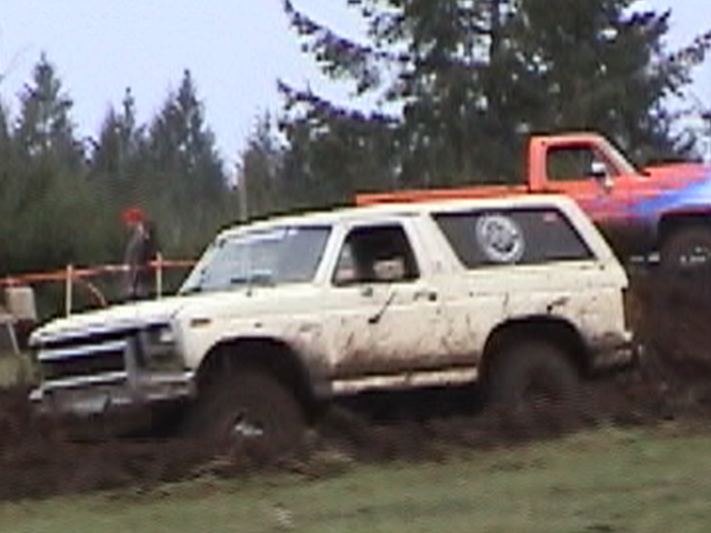 Jerry W, of Salem Oregon. He has a 1980 Bronco with a 460 and 38's.