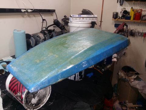 2007 Subaru Impreza - Fiberglass clip on shell