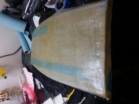 2007 Subaru Impreza - Fiberglass "shoe" for soft snow, hard land