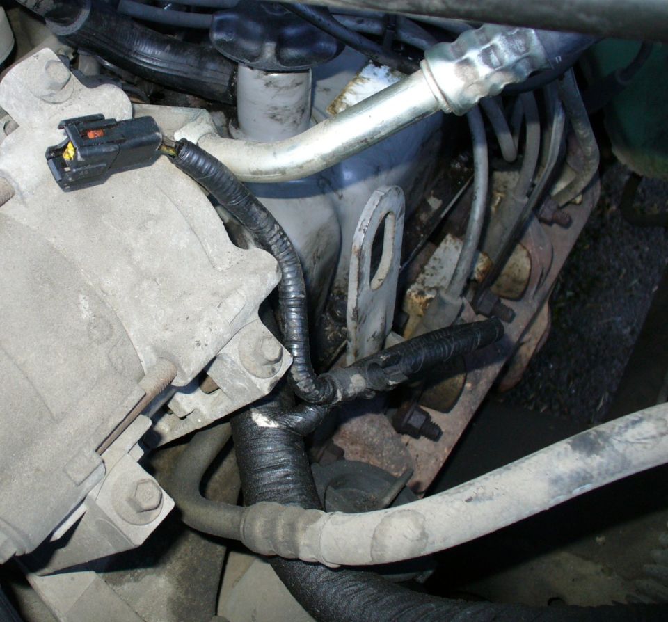 Mystery engine bay connector.