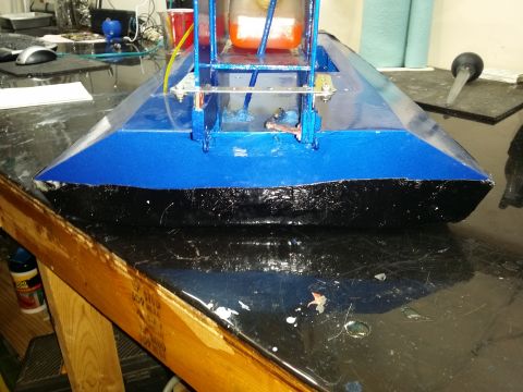 2007 Subaru Impreza - Back with cover. Didn't spend time finishing, or even cutting straight, because this is made to be destroyed. Once it wears through, I'll r…
