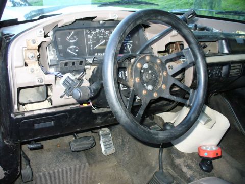 1992 Ford Bronco - Crystal clear gauge cluster lens; a huge improvement over the old cracked and cloudy one. New tailgate window switch.