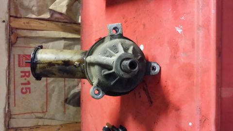 1996 Ford F-250 - Ford R2 pump out. Nothing wrong with it but I had a perfectly good Saginaw upgrade wasting away.....so why not? I actually did get the pump…