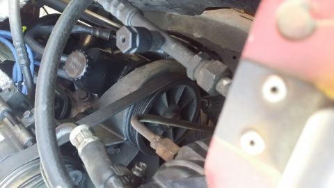 1996 Ford F-250 - Almost a factory look. Just fill-er up with Type F and bleed the air out.