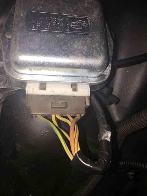 1978 Ford Bronco - Automotive electronic control module with connector and wiring harness. Text indicates 'STANDARD PRODUCTS INC.'