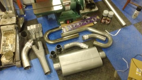 1996 Ford F-350 - Misc. Bends, muffler, y pipe, etc