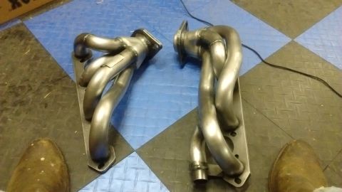 1996 Ford F-350 - Stripped summit racing shorty headers