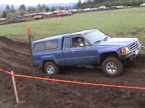 1994 Ford Explorer - A truck (toyota, I think) made it with his street tires with no problems
