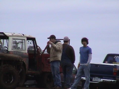 1994 Ford Explorer - The guys standing on the hill