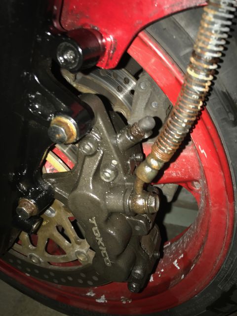 1998 Kawasaki Ninja R - ZX9R Fork Seal Leak