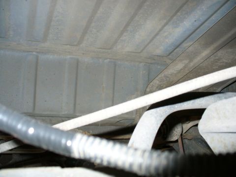1992 Ford Bronco - Sub-floor compartment space.