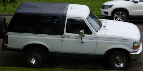 1992 Ford Bronco - Hardtop painted.