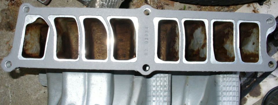 Upper intake manifold gasket matching.