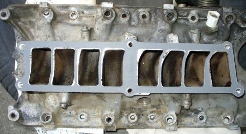 1992 Ford Bronco - Lower intake manifold gasket matching.