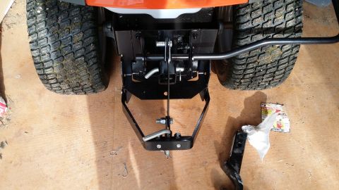 2007 Subaru Impreza - Craftsman sleeve hitch, welding on 2" receiver Still clearance for sleeve hitch to function